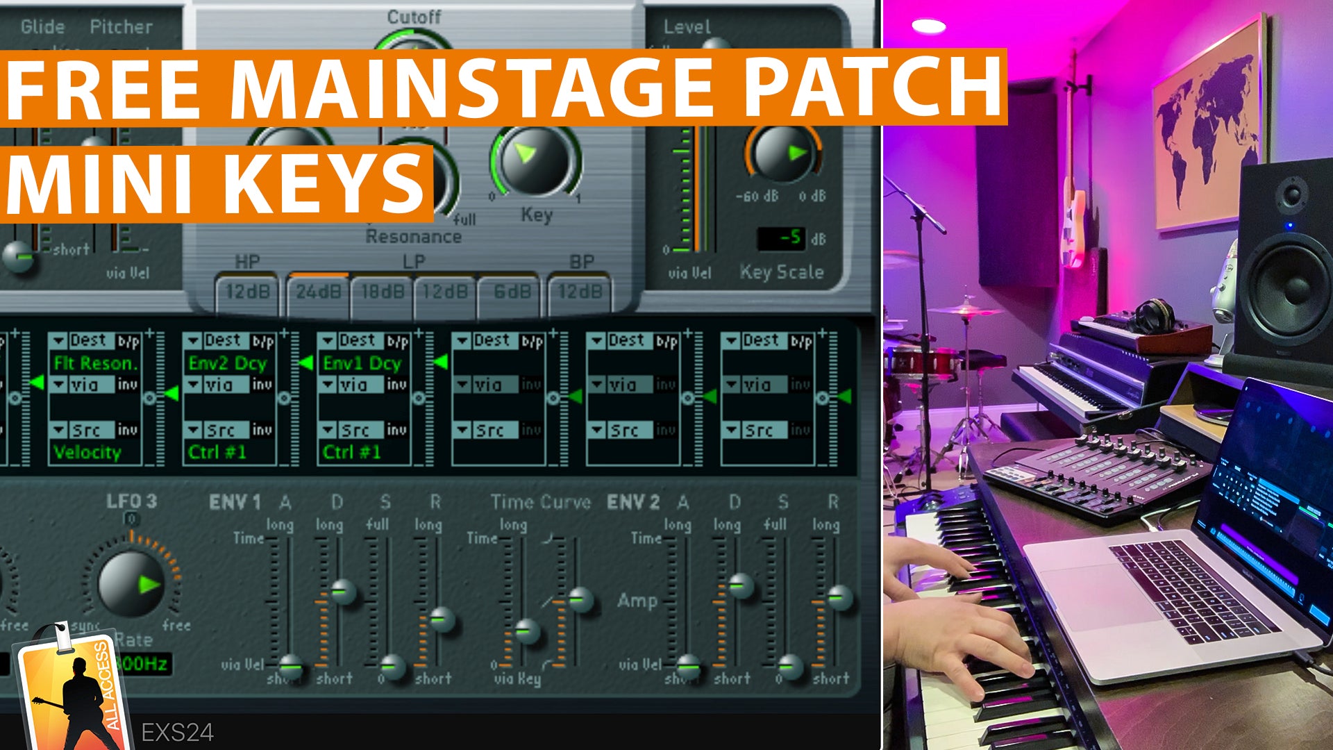 Free MainStage Worship Patch! - Mini Keys