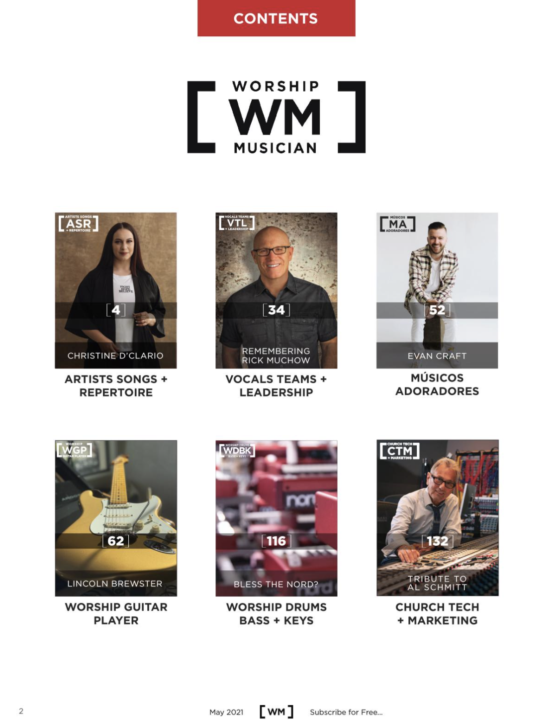 New Keys Article in Worship Musician Magazine