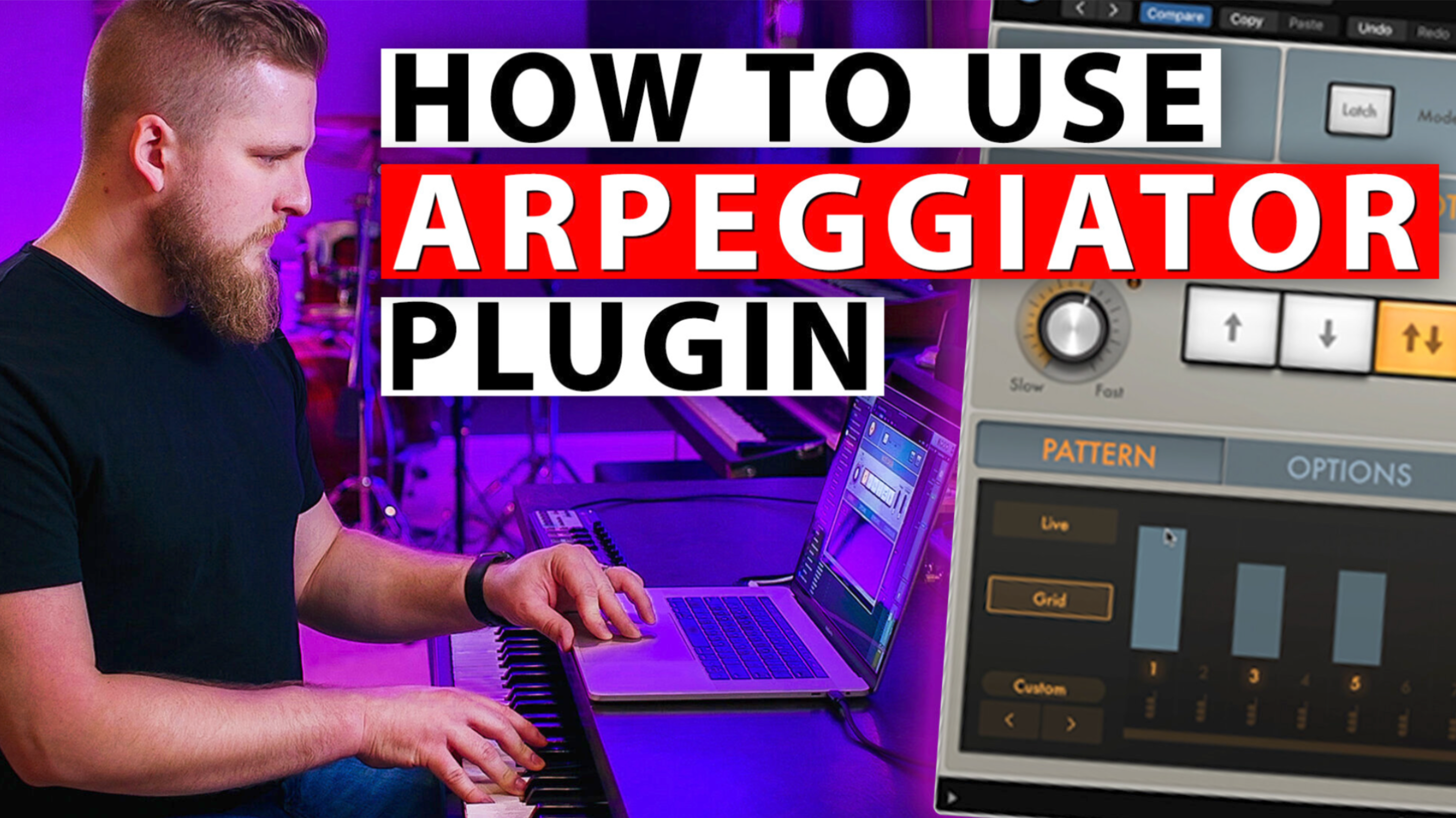 Arpeggiator MIDI FX Tutorial for MainStage and Logic Pro X