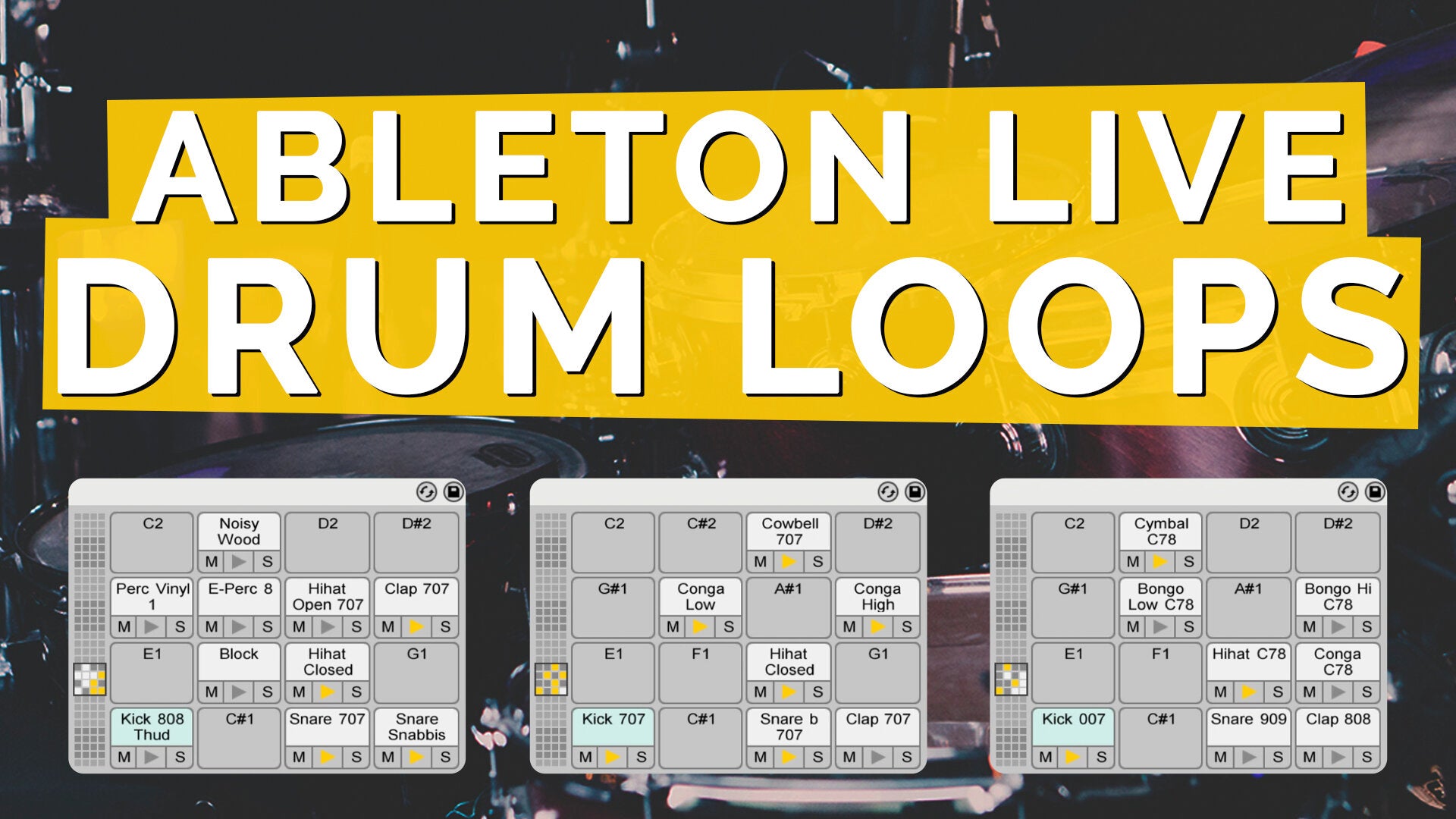 Add Drum Loops to Your Ableton Live Keys Rig
