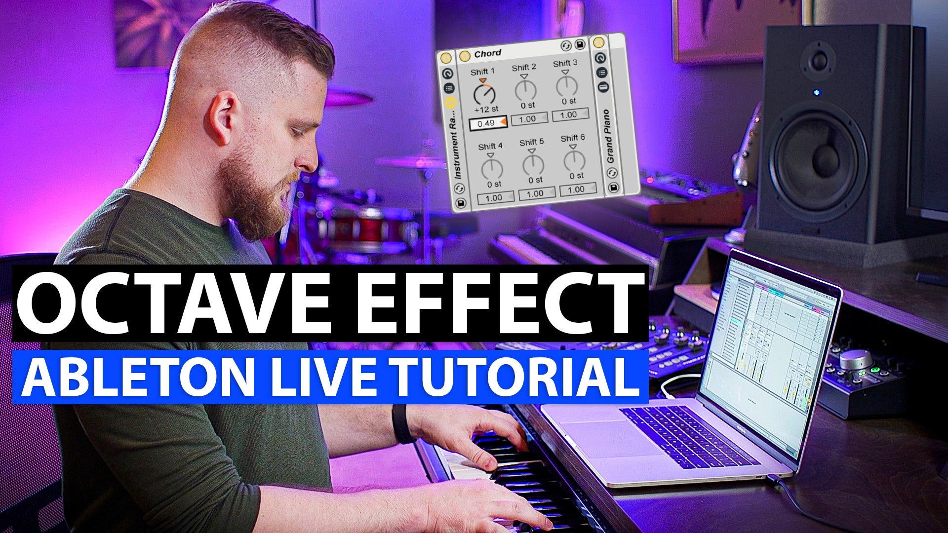 Ableton Live Tutorial: Add an Octave Effect