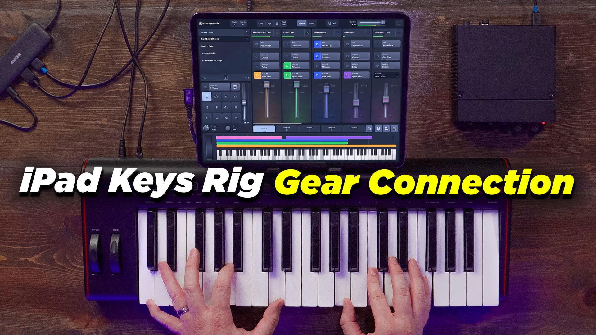 Connect Any hardware to Sunday Keys App