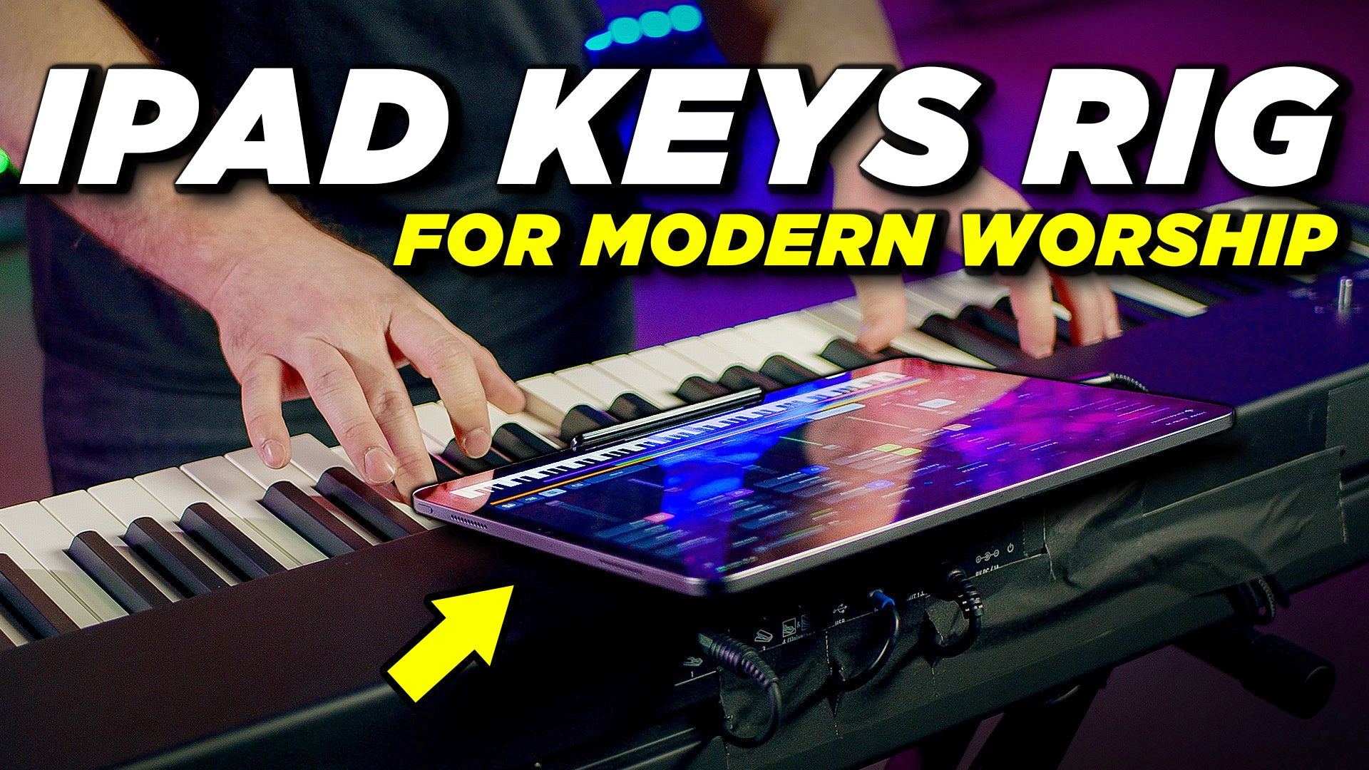 Building a Complete iPad Worship Piano Rig - Sunday Keys App