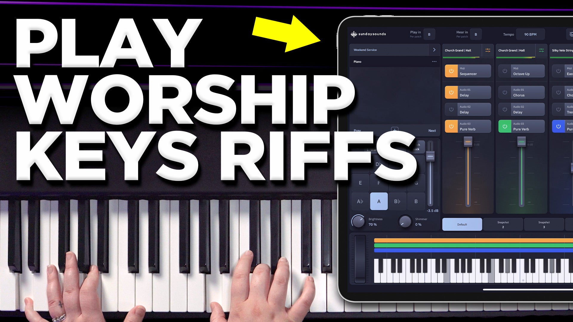 Don't Let The Tracks Play This Keys Part - Lion & the Lamb Piano Lesson