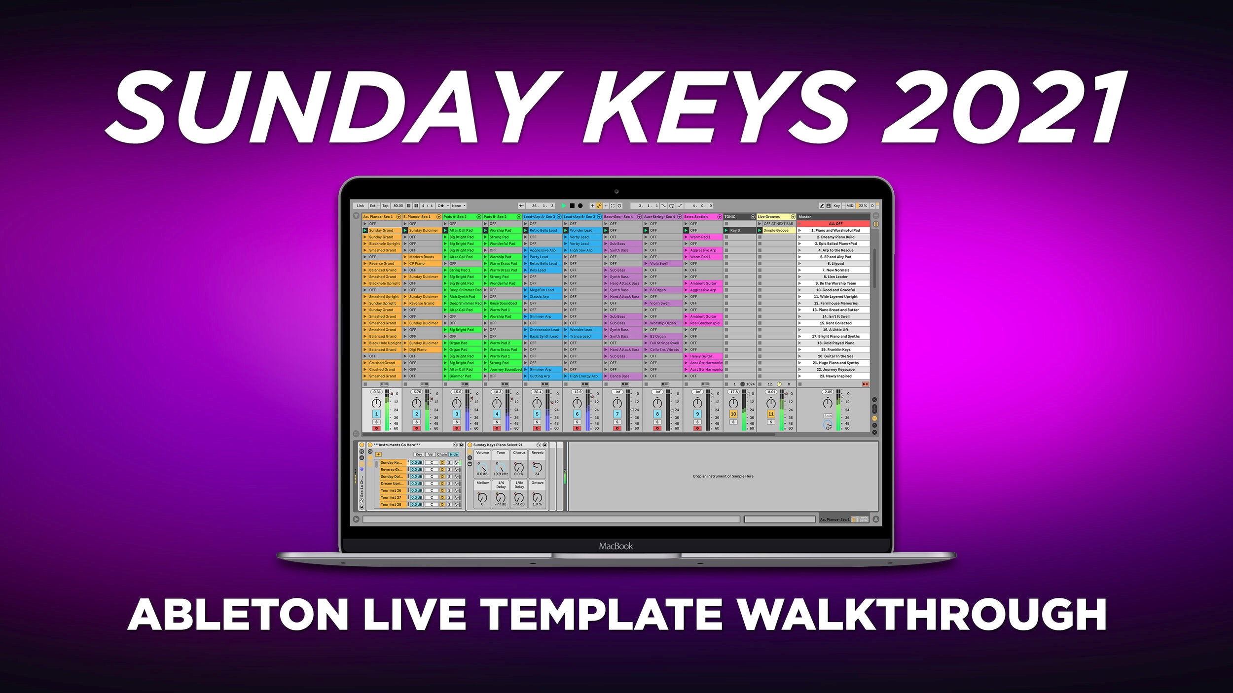 Introducing Sunday Keys 2021 for Ableton