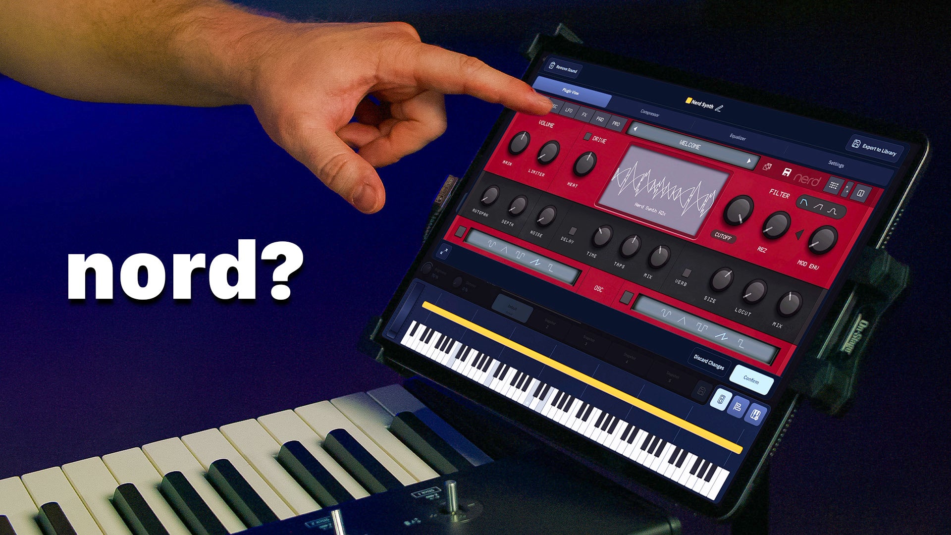 Nord Worship Sounds for iPad!