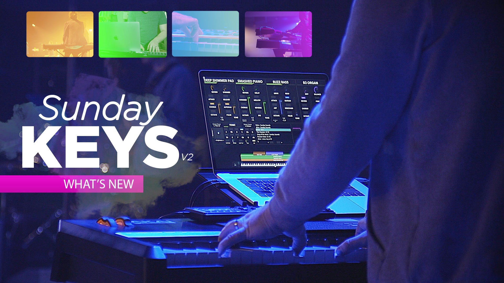 What's New in Sunday Keys Version 2!