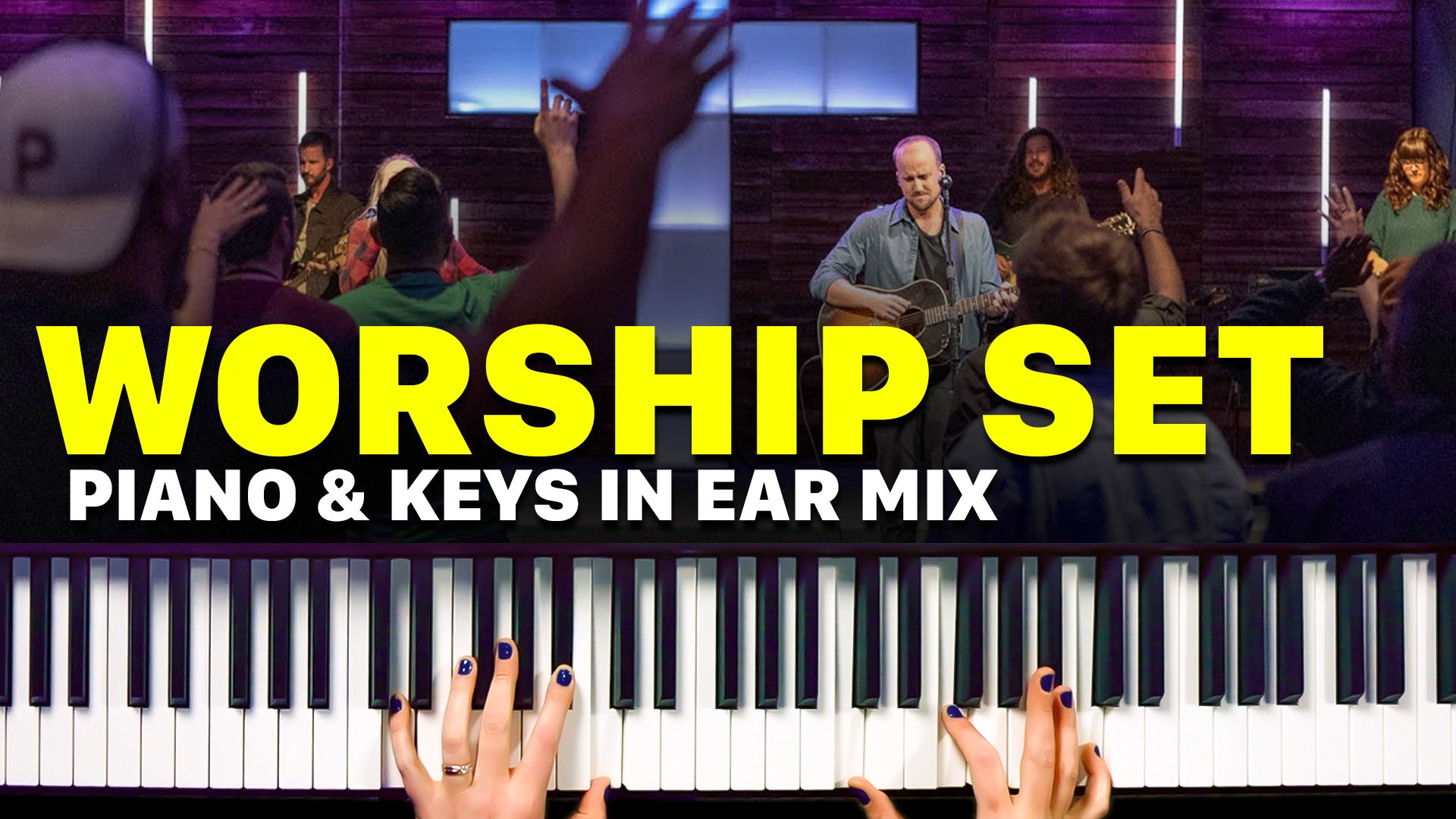 Churchfront Live Worship Piano In-Ear Mix - Sunday Keys App